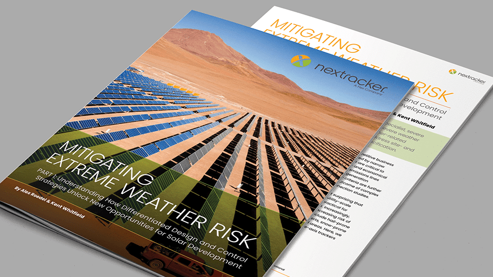 White Paper: Mitigating Extreme Weather Risk Part 1