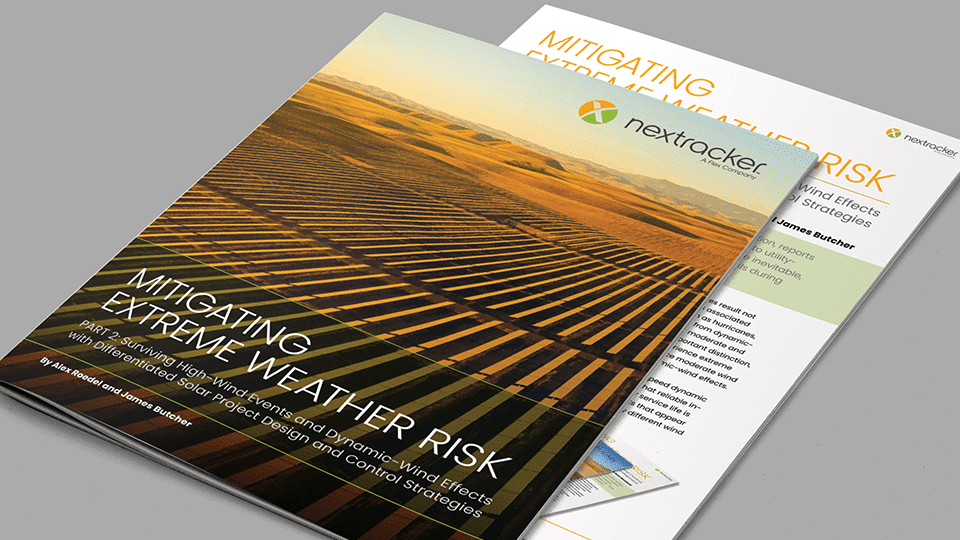 White Paper: Mitigating Extreme Weather Risk Part 2