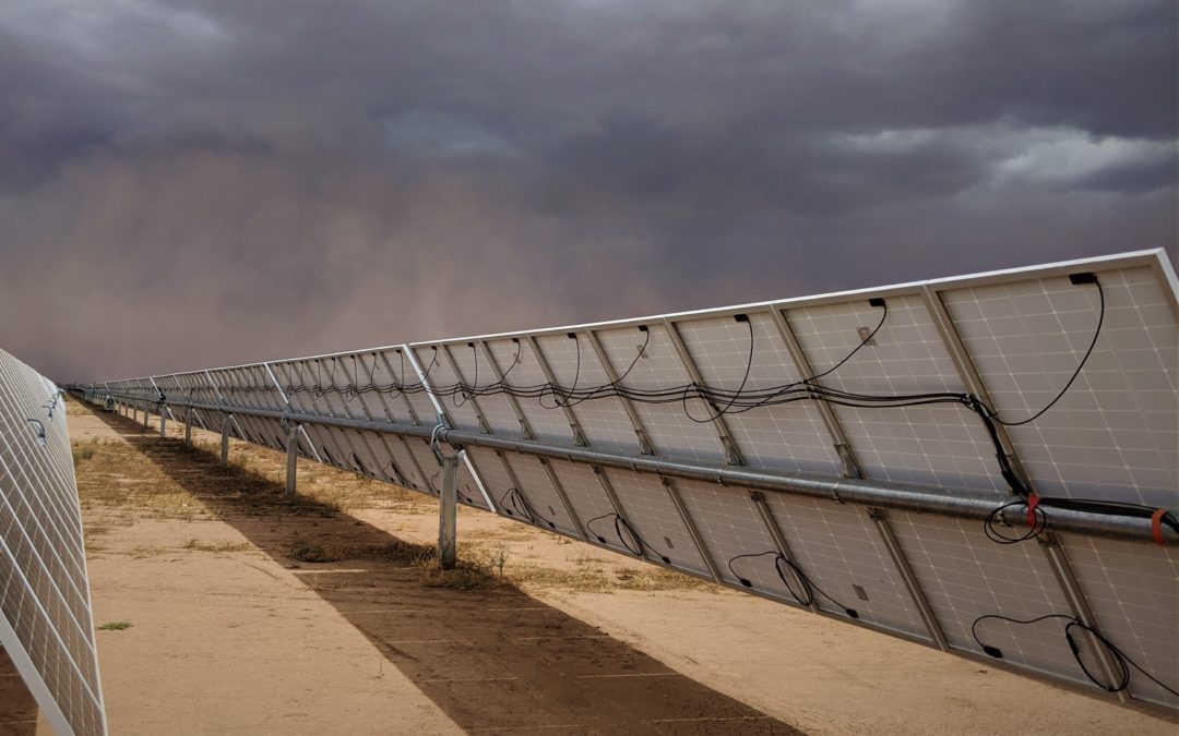 Reducing the Threat of Hail Damage to Utility-Scale Solar Plants