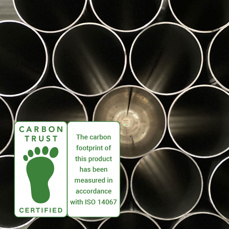 Certification from the Carbon Trust